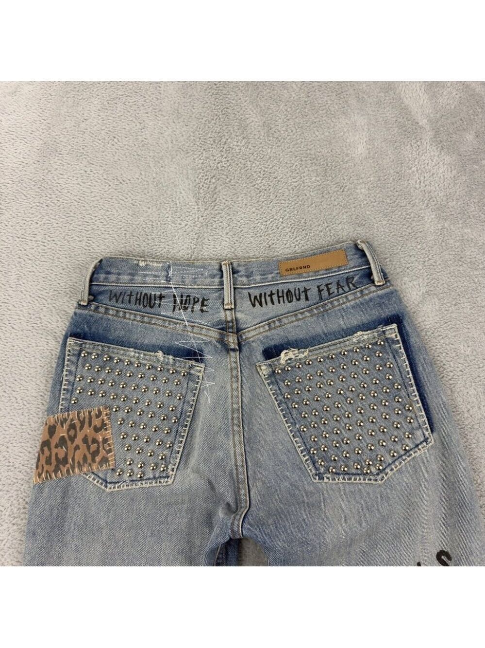 GRLFRND Karolina High Rise Skinny Jeans Size 25 - Picture 15 of 15